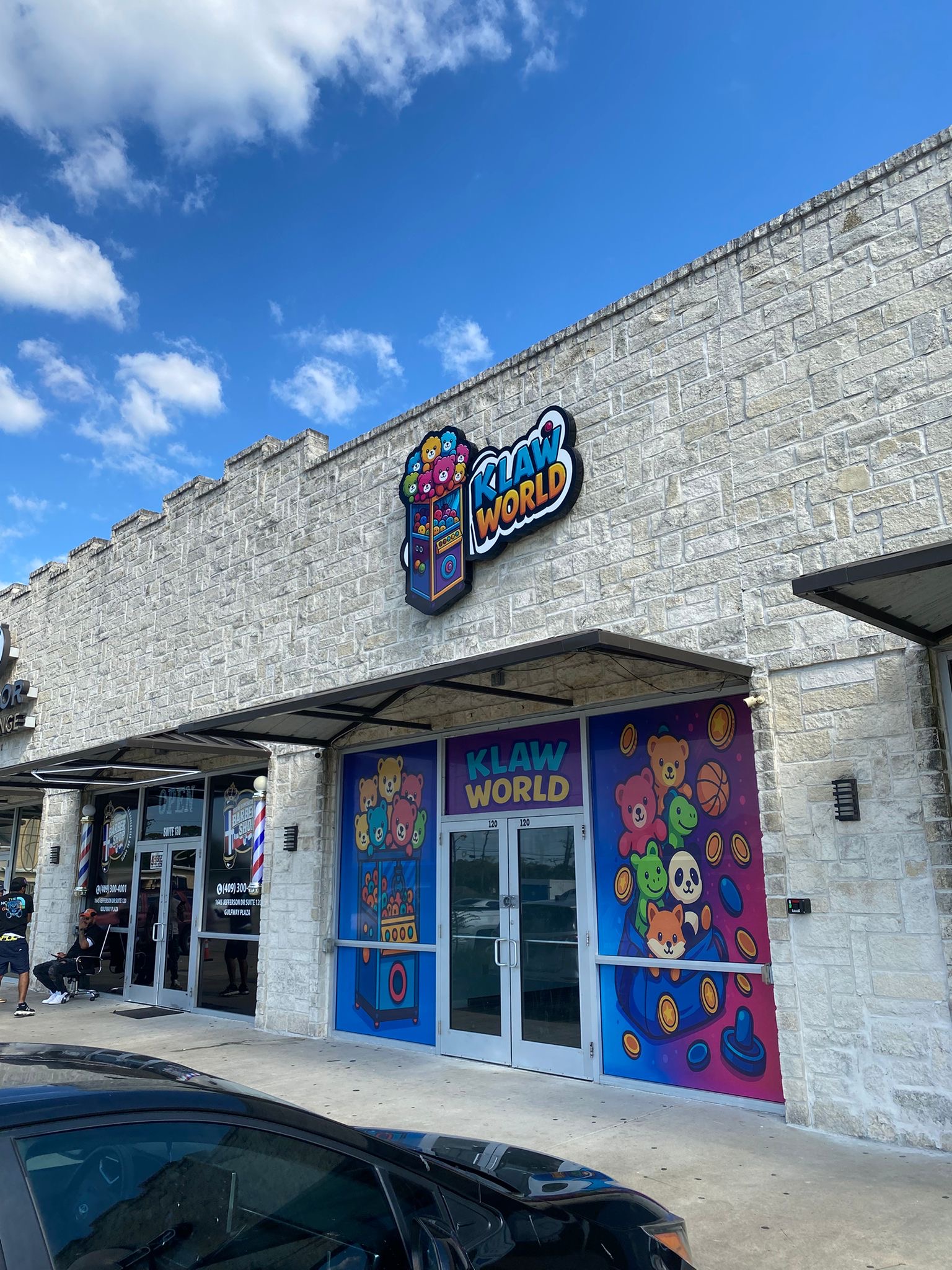KlawWorld illuminated channel letter sign, Houston, TX