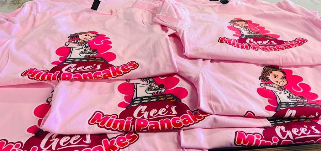 Camisetas DTF personalizadas, material impreso, Houston, TX