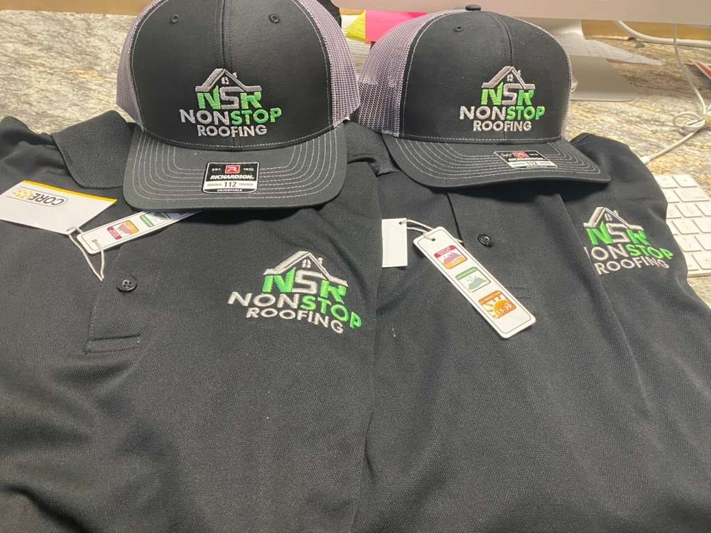 Polos y gorras bordados, material impreso, Houston, TX